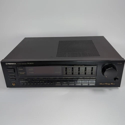 VTG Pioneer SX-2600 Stereo Receiver 5 Band Equalizer Phono 240W Black Japan