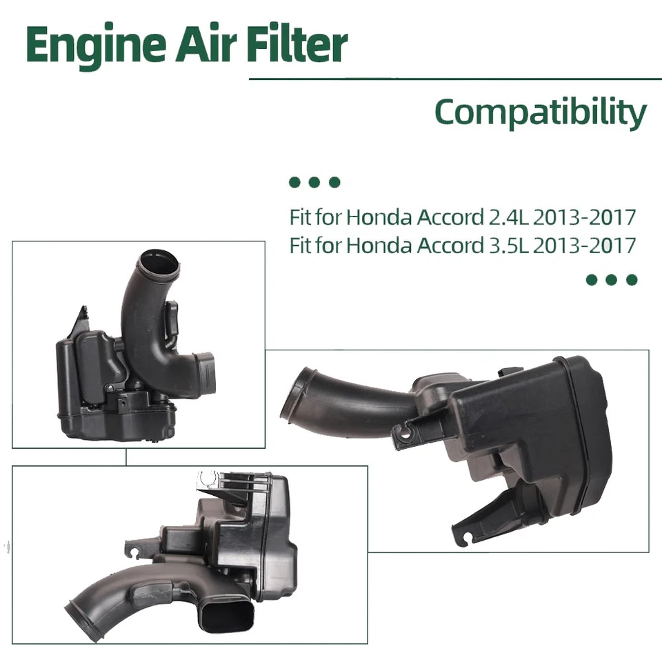 Air Cleaner Intake Lower Resonator for Honda Accord 2.4 2013 2014 2015 2016 2017 - Image 4 of 4