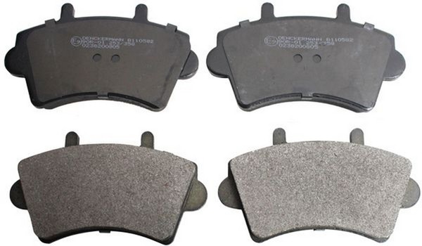 Denckermann Bremsbelagsatz Scheibenbremse B110582 FüR Opel Renault Nissan Movano-image