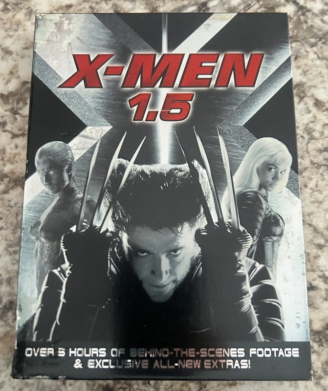 X-Men 1.5 DVD 2-Disc Special Edition (2003 Marvel) Hugh Jackman Patrick Stewart