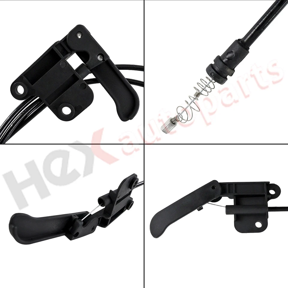 Manija de cable de liberación de pestillo de capó para camioneta Chevrolet S10 Blazer 1994-2001 912-001 Foto 2 de 4