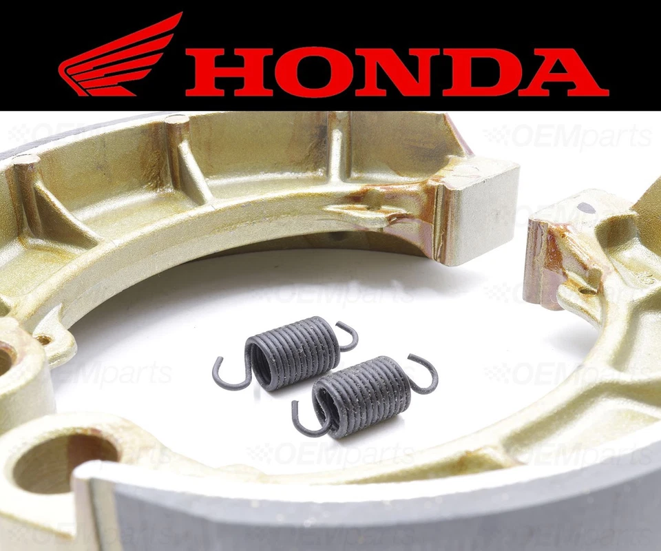 Juego de (2) zapatas de freno y resortes traseros Honda #06430-MW3-671 (ver tabla de montaje) Foto 2 de 4