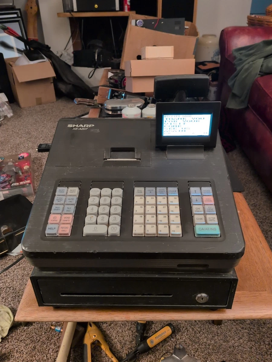 Sharp XE-A207 POS Cash Registers for sale - eBay