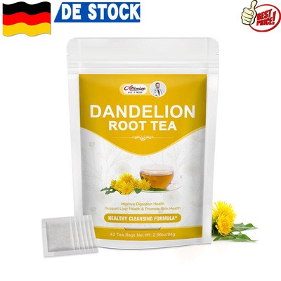 42days Teebeutel Löwenzahn Wurzel Tee Unterstützt Leber Gesundheit Immunität