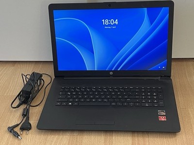 Hp Laptop 17-ca1246ng/AMD Ryzen 7 3700U/ 256GB SSD + 1 TB HDD/ 8GB RAM,