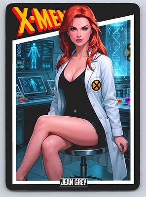 Jean Grey X-Men Hot Spicy Comic Book ACEO Custom Trading Card