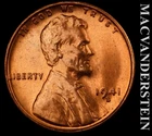 1941-S Lincoln Wheat Cent - Choice Gem Brilliant Uncirculated  No Reserve #L4989