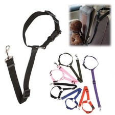 Verstellbar Hunde Sicherheitsgurt Hundegurt Hundegeschirr Auto Sitz Sicherheit