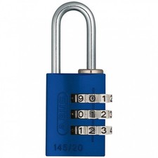 ABUS Zahlenschloss 145/20 Zahlenschloss blau
