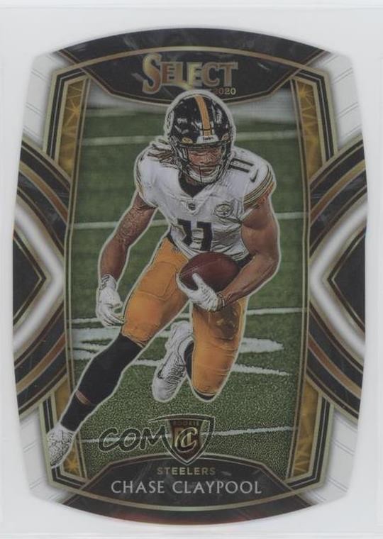 2020 Panini Select Club Level White Prizm Die-Cut Chase Claypool Rookie RC 0m4q