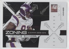 2010 Donruss Elite Zoning Commission Black 97/99 Visanthe Shiancoe #20 0d9