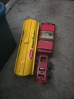 Vintage 1970s Tonka Super Tanker And Cement Truck