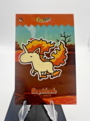 Rapidash #78 - Cracked Ice Holo - Smile Card Database- Pokemon