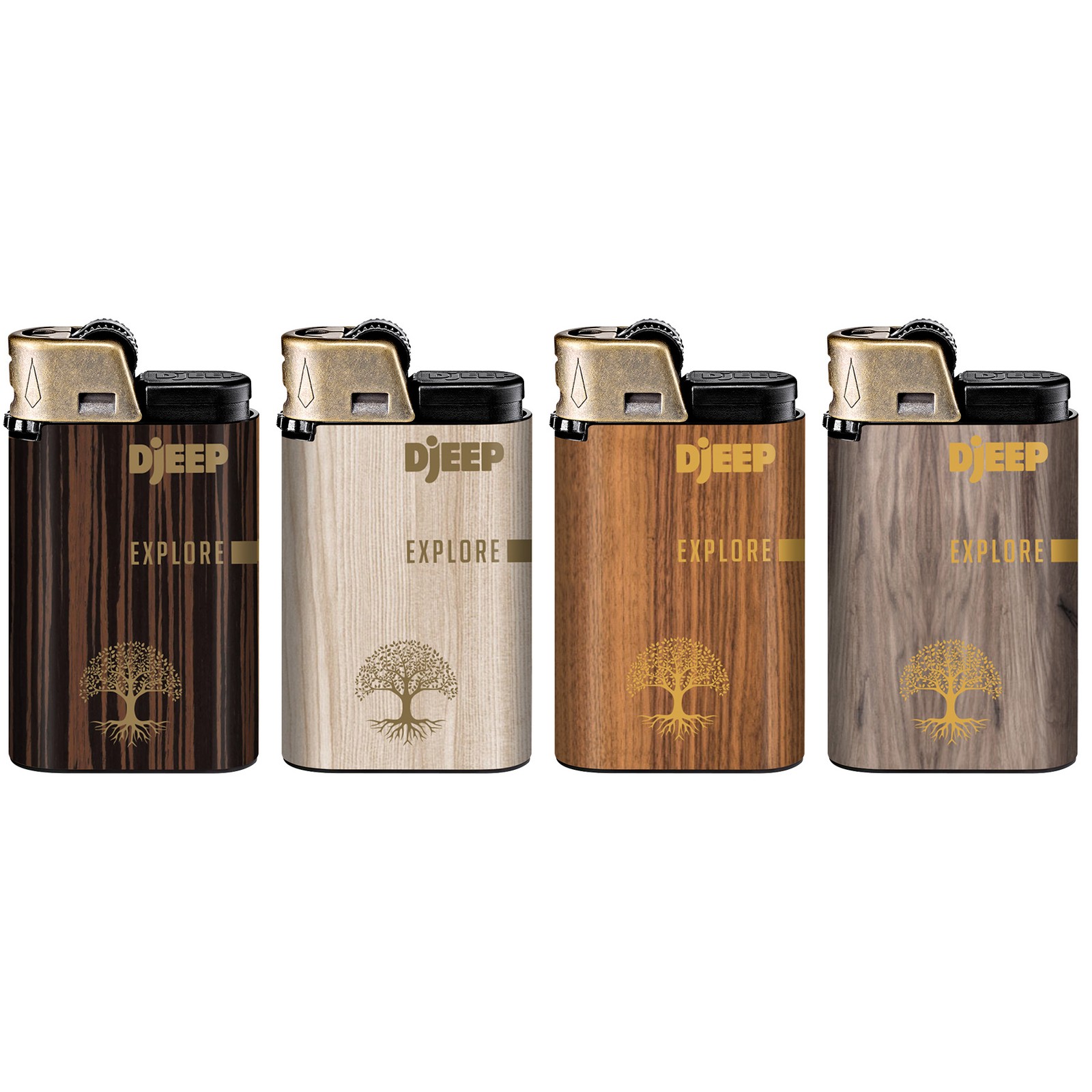 S, Bold Collection, 4 Count Pack Of Disposable Lighters