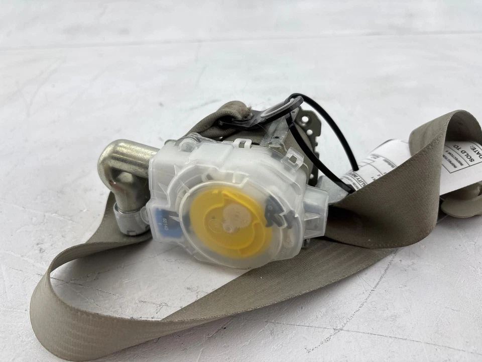 Toyota Sienna 2011 retractor de cinturón de seguridad para pasajero derecho fabricante original Foto 3 de 4