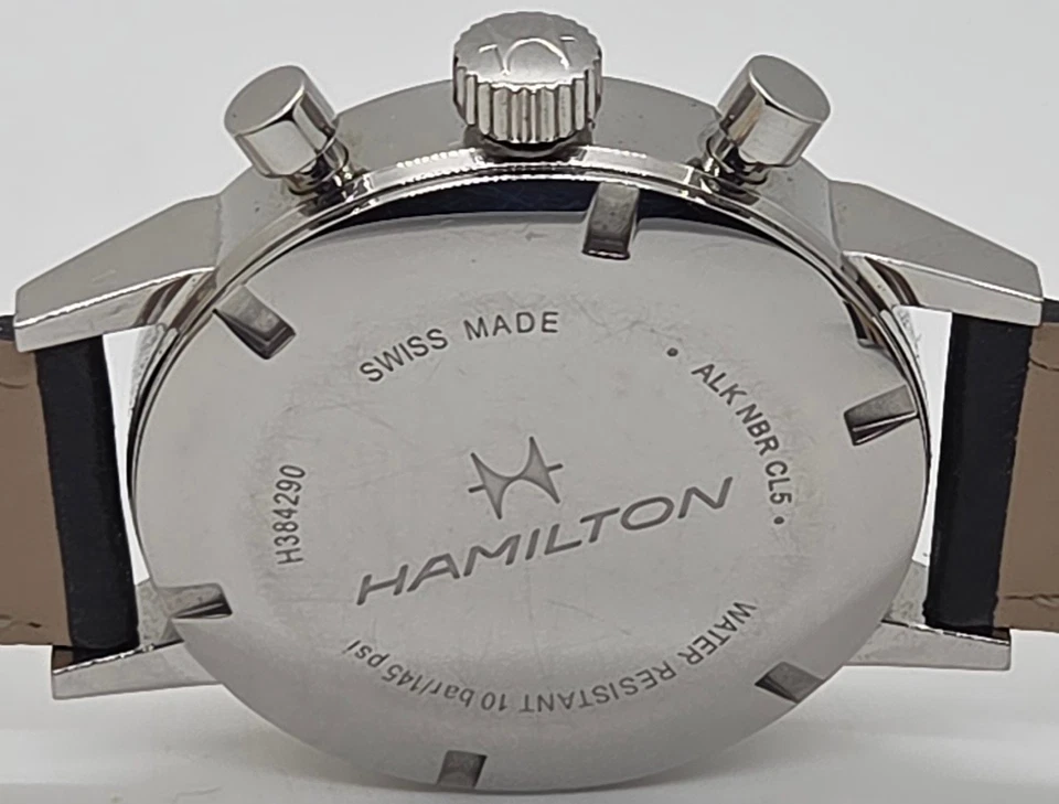 Reloj suizo Hamilton Intra-Matic cronógrafo mecánico automático Foto 3 de 4