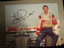 Nigel Mansell Signed Autograph 8x10 Photo. Indy 500