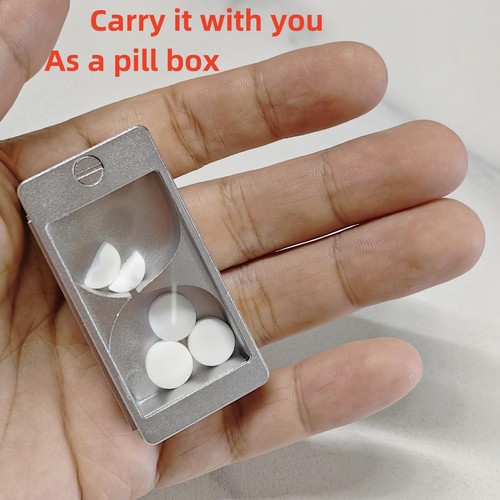Professional Pill Cutter and Splitter - Precision Aluminum Slicer for Small L... - Picture 4 of 6