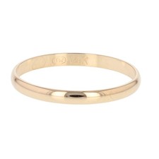 2mm Polished Classic Wedding Band Ring 14k Yellow Gold .98 Grams Size 6.75