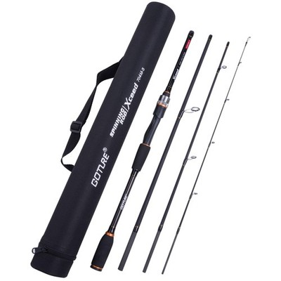 Ultralight 4-Piece Travel Fishing Rod Set