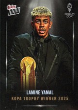 Lamine Yamal #6 - 2025 Topps Now Ballon D'Or