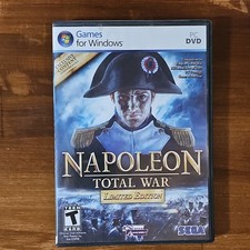 SEGA Napoleon Total War Limited Edition PC 2010 Strategy Manual Multiplayer