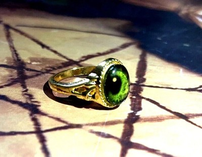 Professional Magical Talisman Ring Witch Powers Attract Wealth,Love,Money