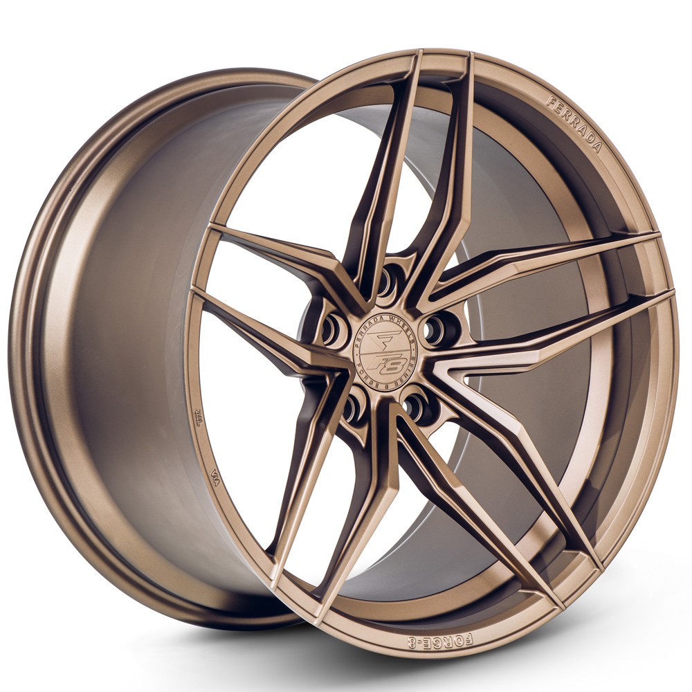 20" FERRADA F8-FR5 BRONZE FORGED CONCAVE WHEELS RIMS FITS AUDI R8