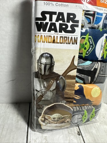 Star Wars Mandalorian Boys Briefs Size 6 5 Pack - Picture 2 of 15