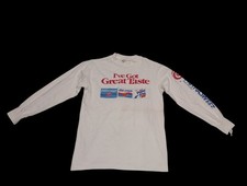 T-shirt manica lunga vintage anni 80 taglia S Pepsi Nutrasweet I’ve Got Great Taste