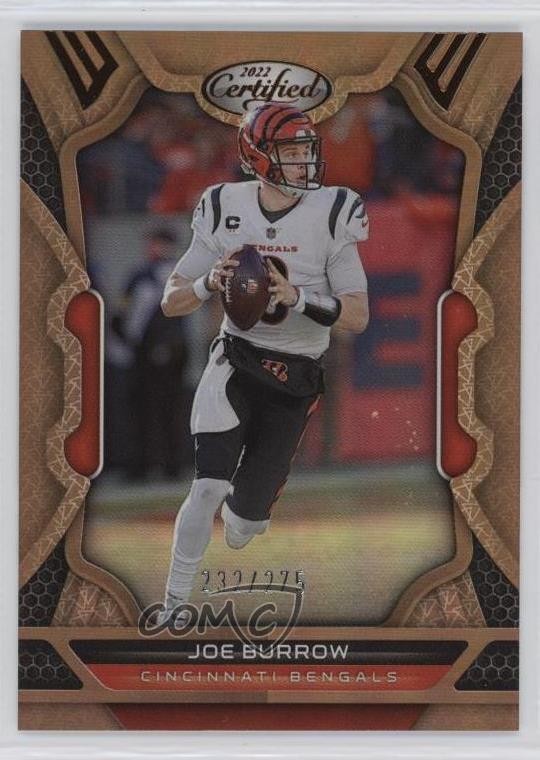 2022 Certified Mirror Bronze 232/275 Joe Burrow #18 2s2