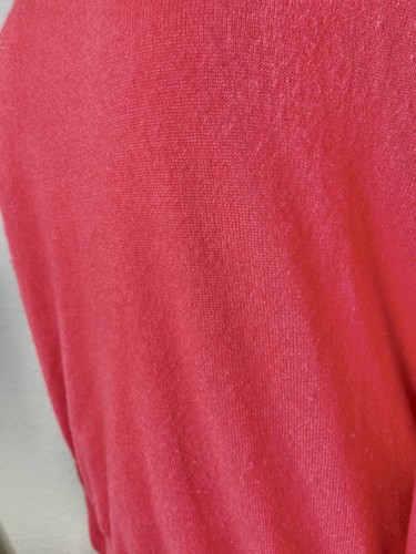 Sid Mashburn Mens Cashmere Round Neck Knitted Sweater dark Pink Size L. - Bild 10 von 11