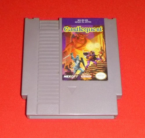 Castlequest (Nintendo Entertainment System, 1989 NES)-Cart Only
