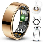 Smart Health Ring for Women Men Fitness Tracker No Subscription LARGE 69.7 MM