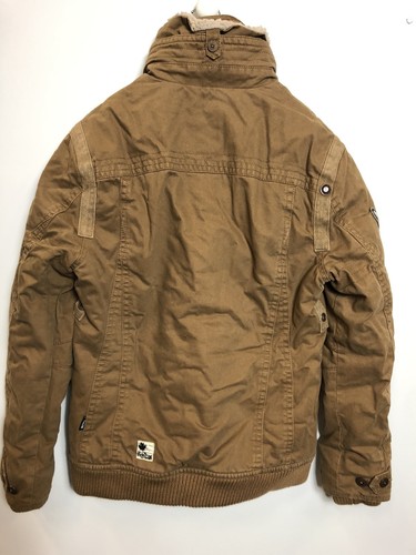 KHUJO Herren Winterjacke Modell: KH784 Braun M - Bild 2 von 3