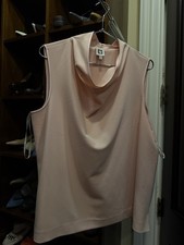 Anne Klein Women  s Mock Turtleneck/Cowl Neck  