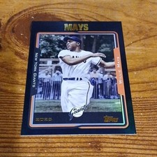 Topps Willie Mays New York Giants #224 2025 MLB Baseball Trading Card