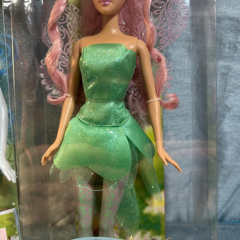 Muñecas Barbie Fairytopia Sparkle Fairy & Dahlia de colección sin usar, en caja 2005 Pop-Up Boo Foto 3 de 4