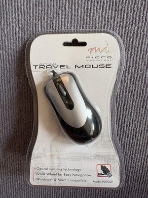 Micro Innovations Optical Travel Mouse New PD902P