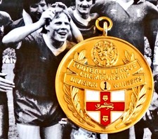 9ct Gold Football Medal. Div 1 League Champions 1981-82, Liverpool FC, Sammy Lee