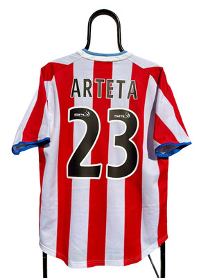 Rangers FC 2003/04 Away Shirt Arteta #23 Size M Original Diadora Football Shirt