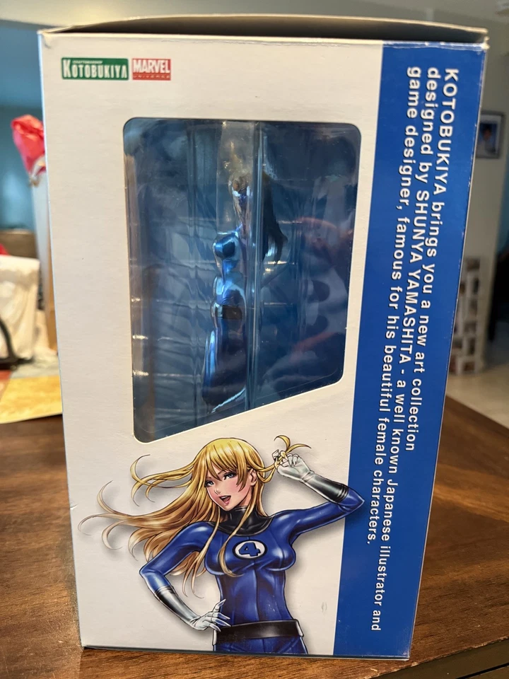 Marvel Bishoujo Estatua Mujer Invisible por Kotobukiya Foto 4 de 4