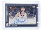 EGOR DEMIN 2025-26 TOPPS CHROME ROOKIE AUTOGRAPH BASE NETS RC AUTO Q6438