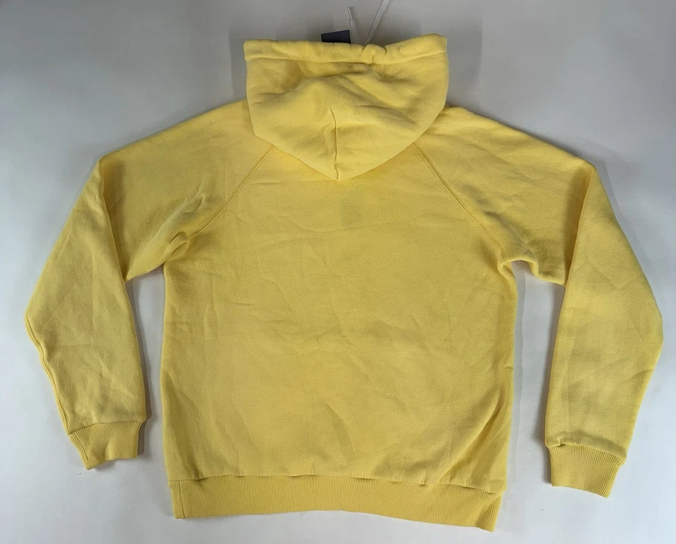 Nuevo con etiquetas Polo Ralph Lauren Para Mujer Talla S Big Pony Polar Pullover Sudadera con Capucha Amarillo Foto 4 de 4