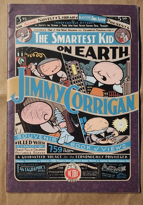 Acme Novelty Library Jimmy Corrigan 1 Chris Ware 1995 RARE + FREE SHIP US