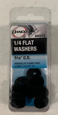 DANCO 88571  1/4 Flat Rubber Washers 9/16" O.D.  New FREE SHIPPING
