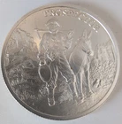 1 Troy oz .999 Fine Silver round Prospector Donkey Mining Bullion Coin