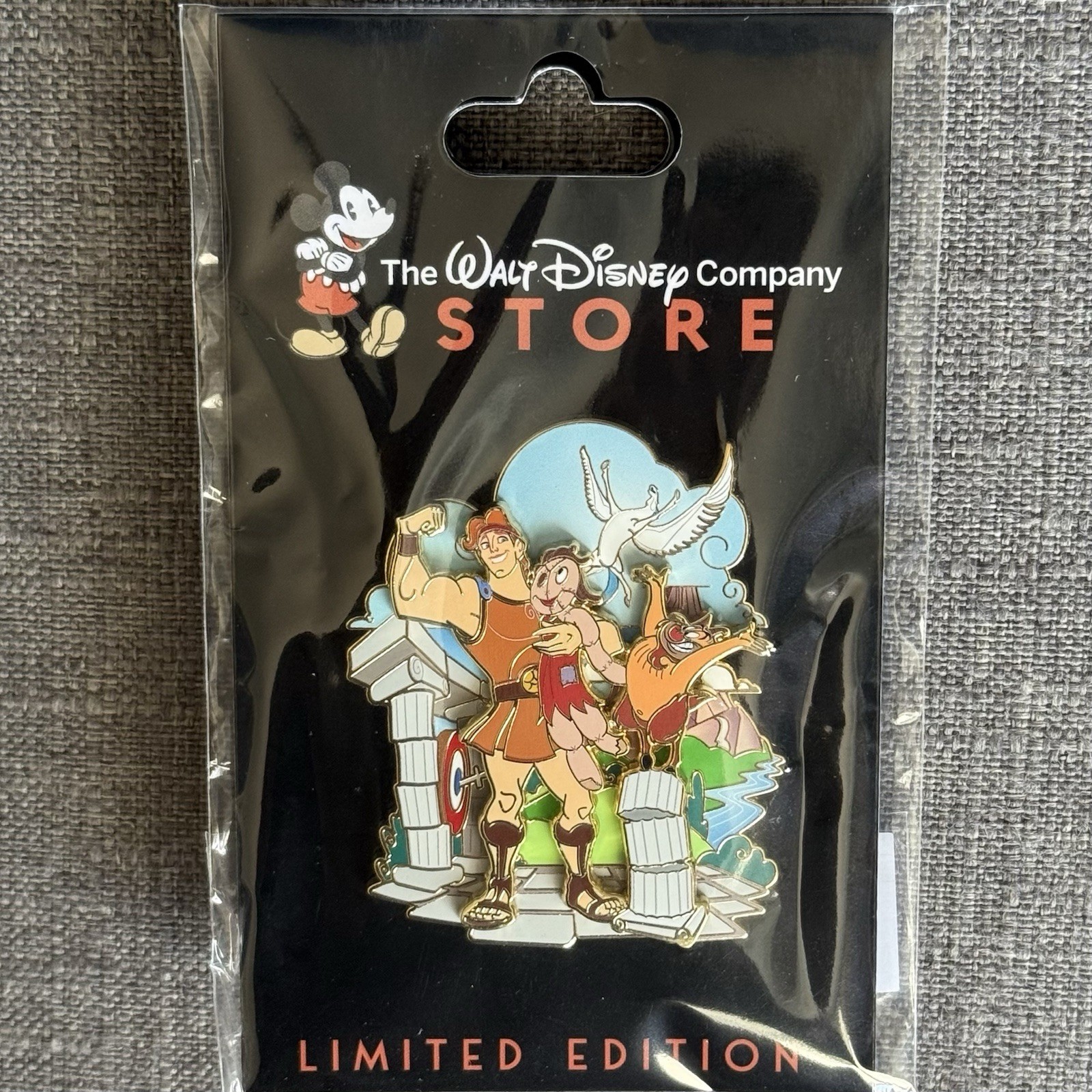 Disney DEC TWDC D23 Role Models Hercules & Phil LE 400 Pin