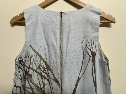 GORMAN x Dana Kinter | “Sunshine Through Rain” Shift Dress 100% Cotton | Size 8 - Picture 8 of 12