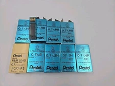 VTG Pentel Mechanical Pencil Refill Lead 92 TUBE .7mm Various Type Made In Japan